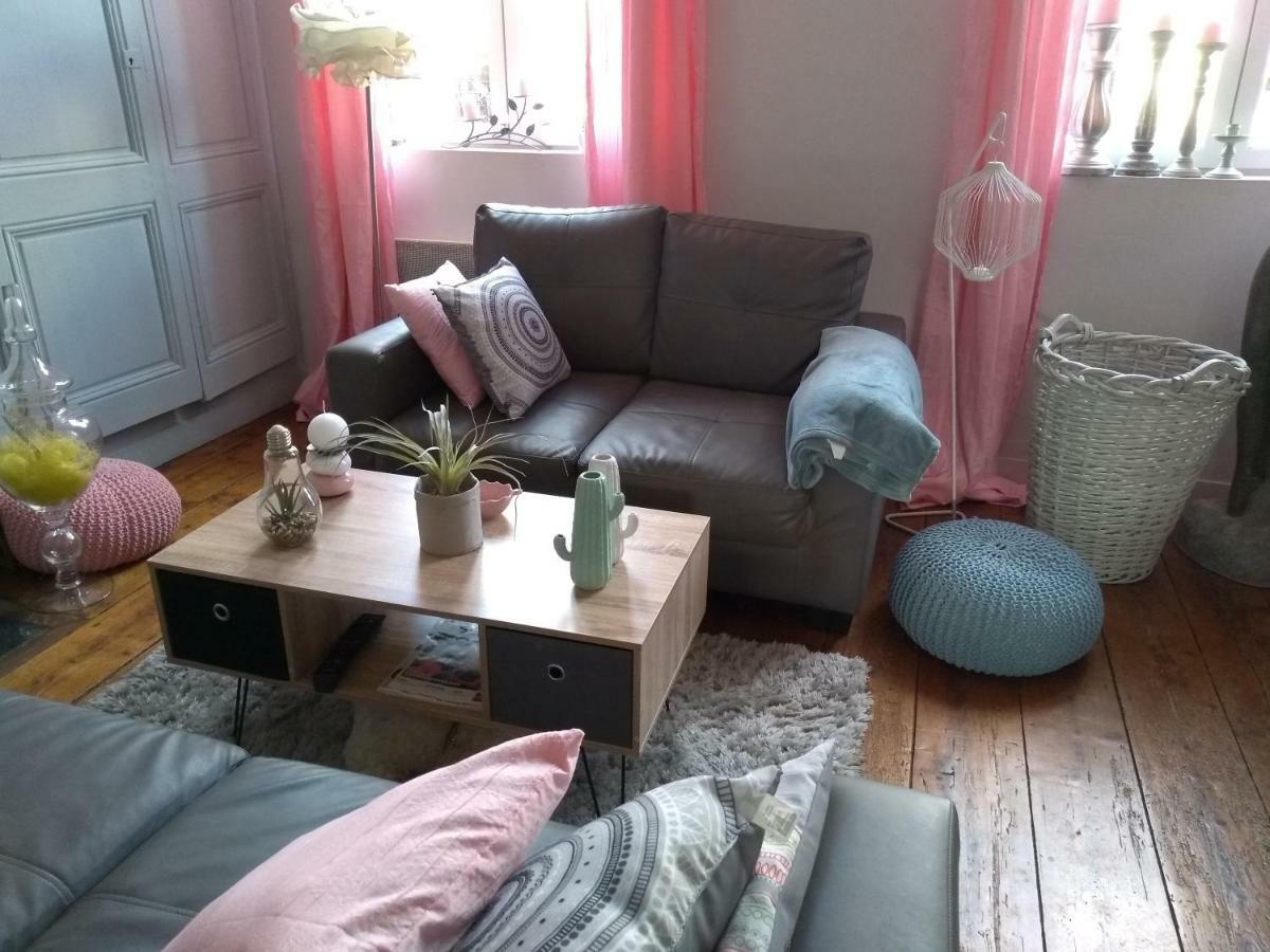 Au Petit Bonheur Apartment Saint-Valéry-sur-Somme Luaran gambar