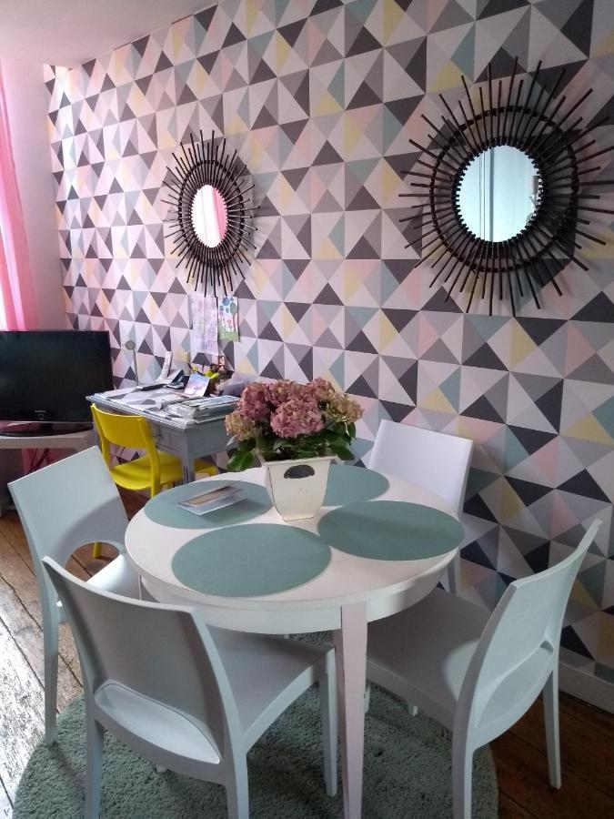 Au Petit Bonheur Apartment Saint-Valéry-sur-Somme Luaran gambar